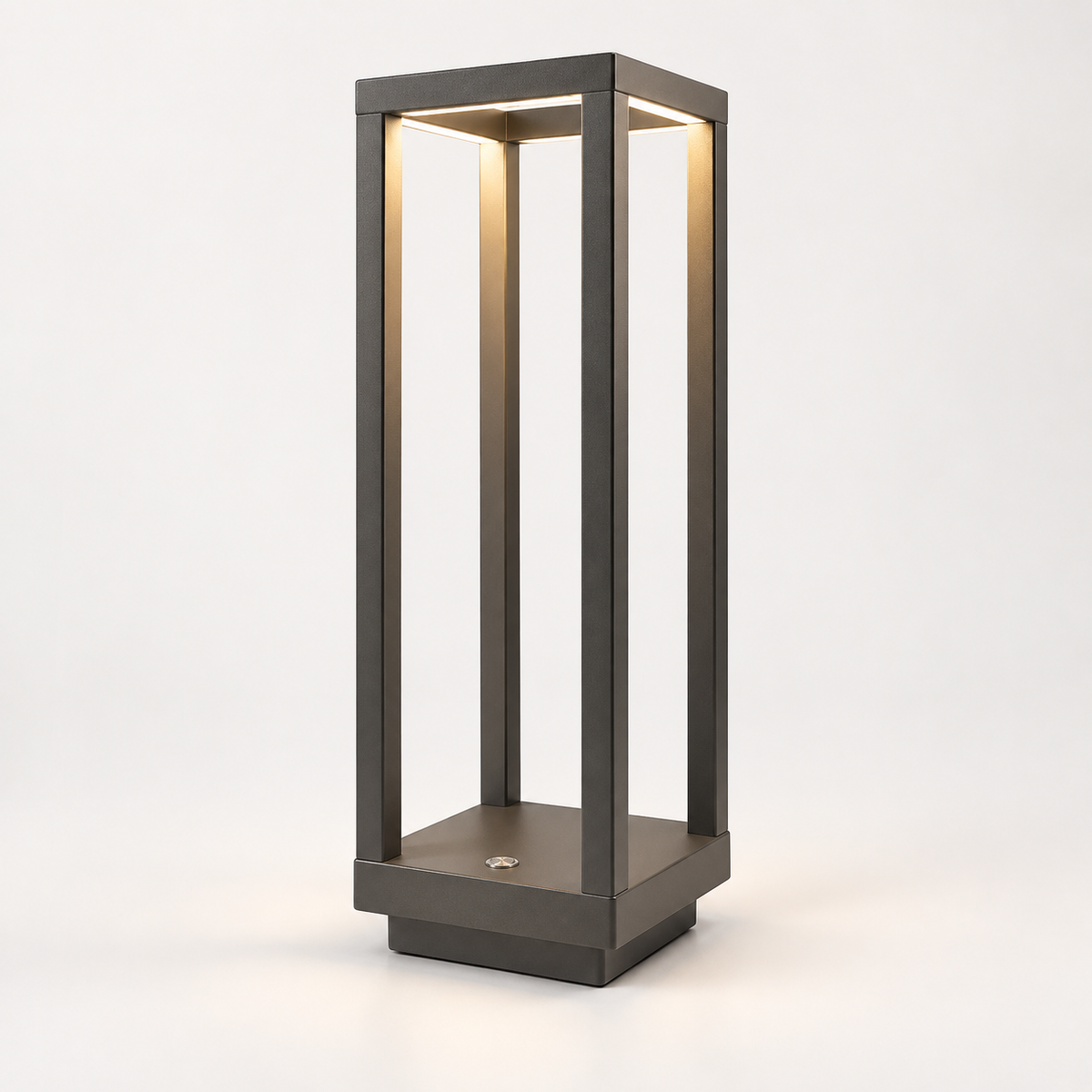 Lámpara de mesa LED para exterior, portátil, recargable con interruptor táctil