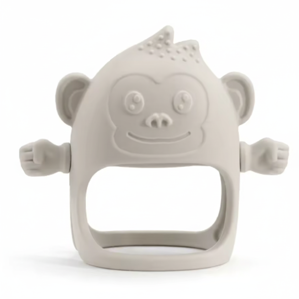 Baby Teething Mitten Silicone Chew Glove Soothing Sore Gums