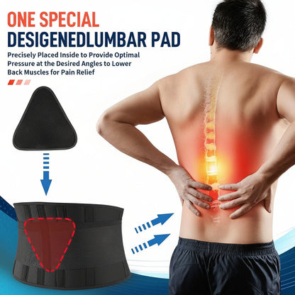 Centură ortopedică lombară din neopren reglabilă pentru alinarea durerii