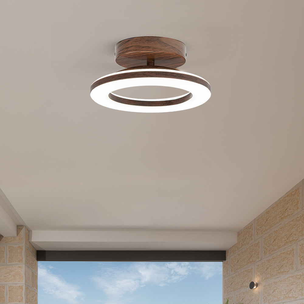 Acrylic Round LED Ceiling Light | Modern Hallway & Entrance Fixture