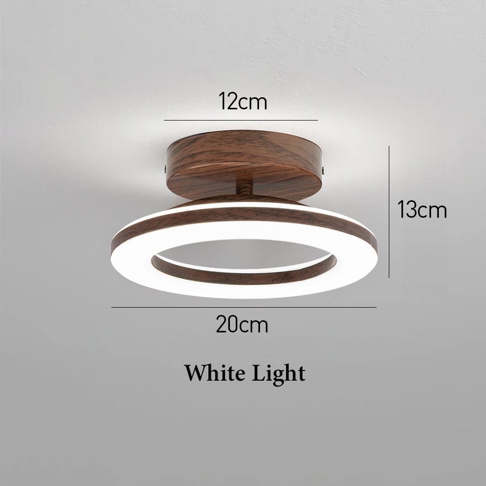 Acrylic Round LED Ceiling Light | Modern Hallway & Entrance Fixture
