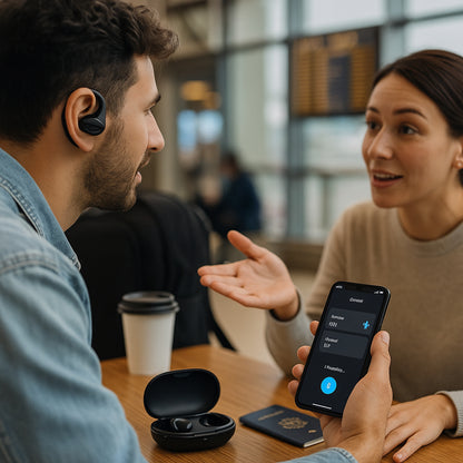 Căști Bluetooth pentru Traducerea Limbilor Dispozitiv Vocal în Timp Real