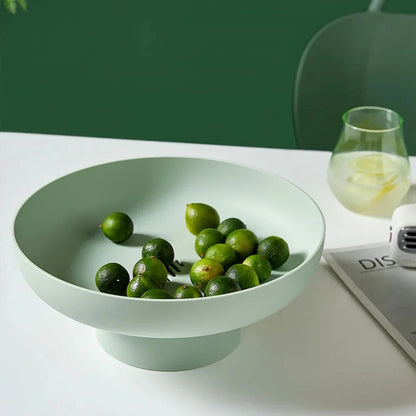 Large Retro Fruit Bowl Elegant Ceramic Centerpiece for Home Decor 0