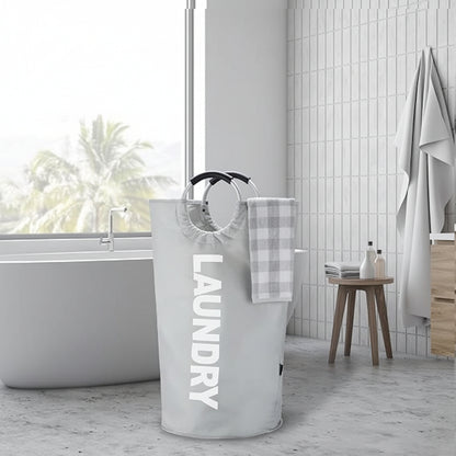 Wäschekorb Faltbar Stoff Wasserdicht Wäschesammler Groß