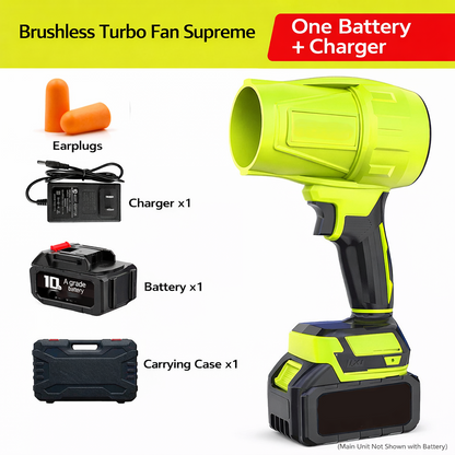 מפוח עלים אלחוטי חשמלי לניקוי חצר ידני