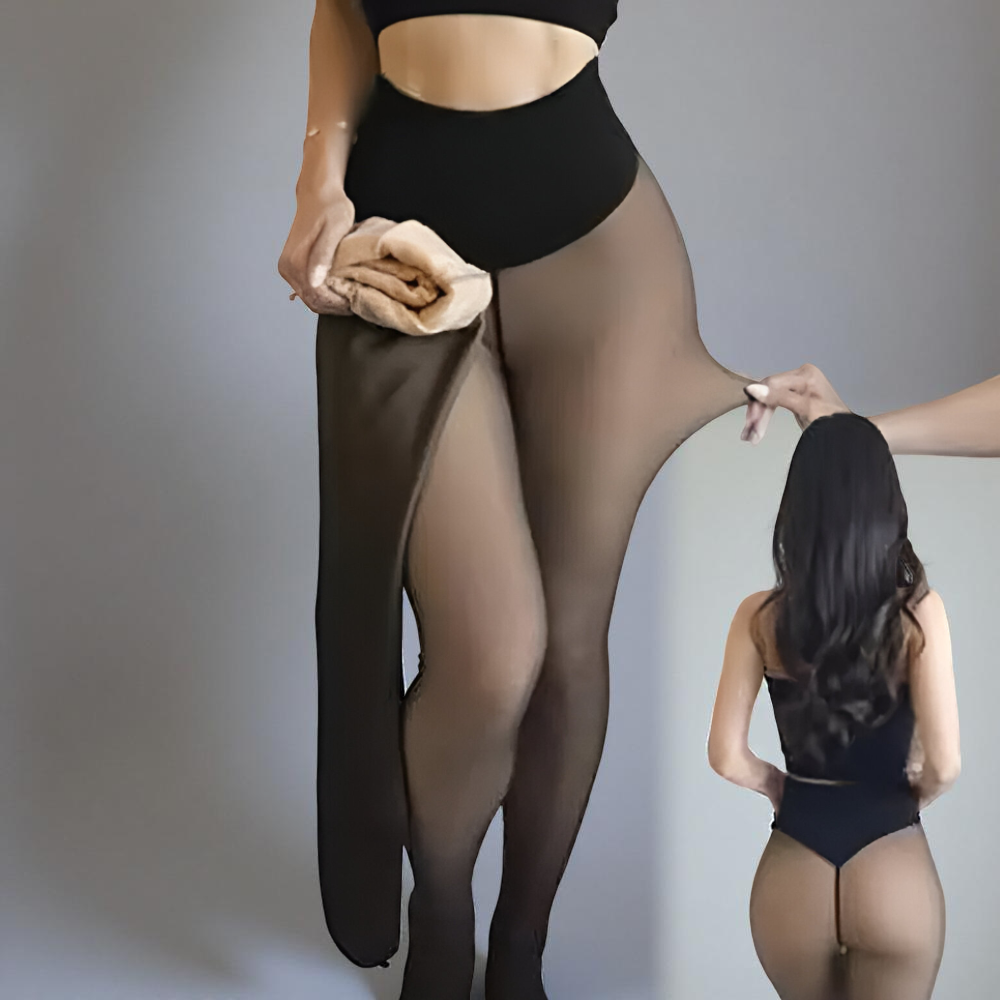 טייטס תרמיים עם מראה שקוף, טייטס מבודדים לחורף