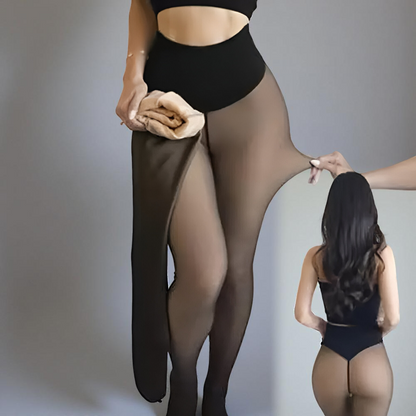 טייטס תרמיים עם מראה שקוף, טייטס מבודדים לחורף