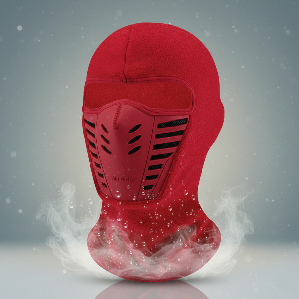 Maschera per il viso invernale termica antivento a copertura totale per il freddo