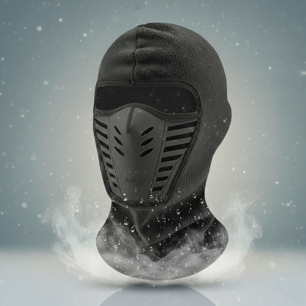 Maschera per il viso invernale termica antivento a copertura totale per il freddo