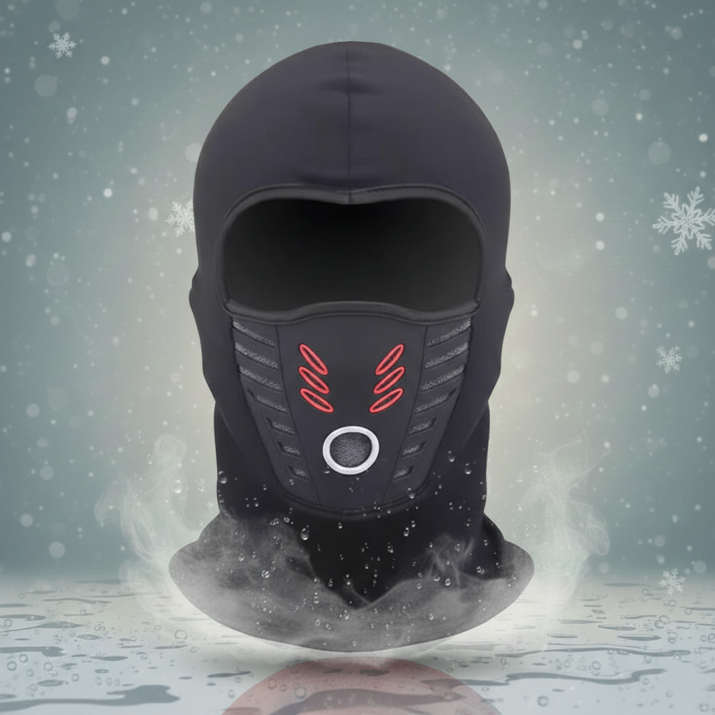 Maschera per il viso invernale termica antivento a copertura totale per il freddo