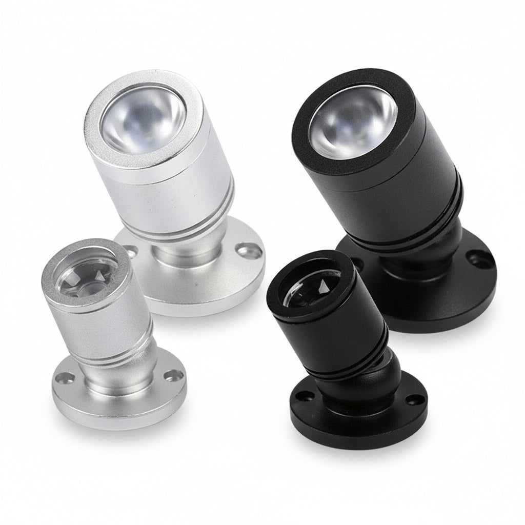 LED Spotlight USB Accent Light Display Shelves Cabinets