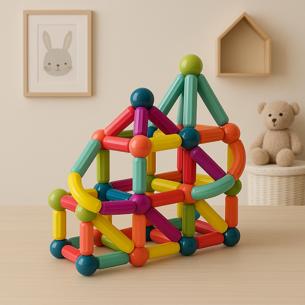 Bloques Magnéticos Educativos Juego STEM Niños