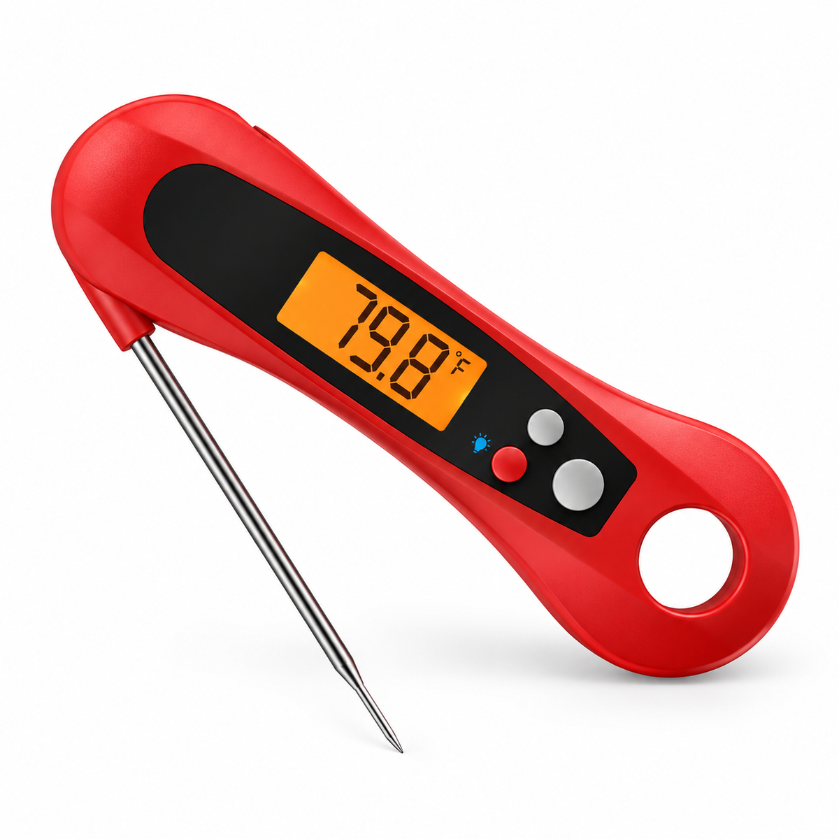 Termometro digitale magnetico per carne a lettura istantanea da cucina