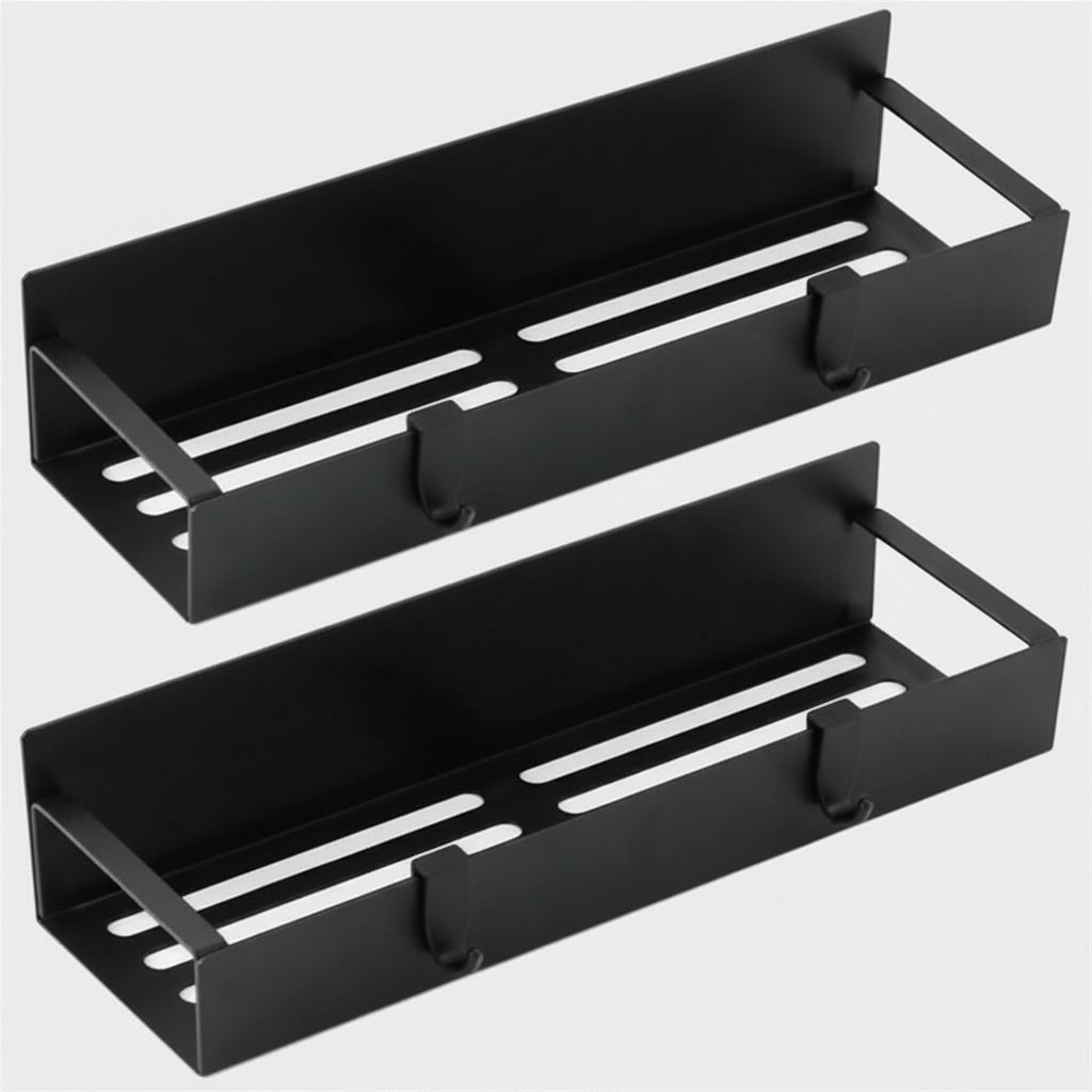 Magnetic Spice Rack Organizer Metal Refrigerator Wall Storage Shelf