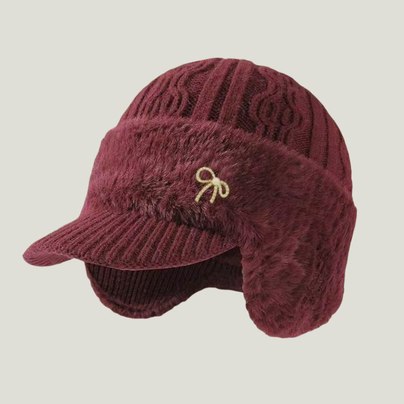 Gorro Invierno Trapper Orejeras Tejido