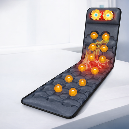 Massage Mat Heated Full Body Vibration Motor Foldable Relaxation Pad