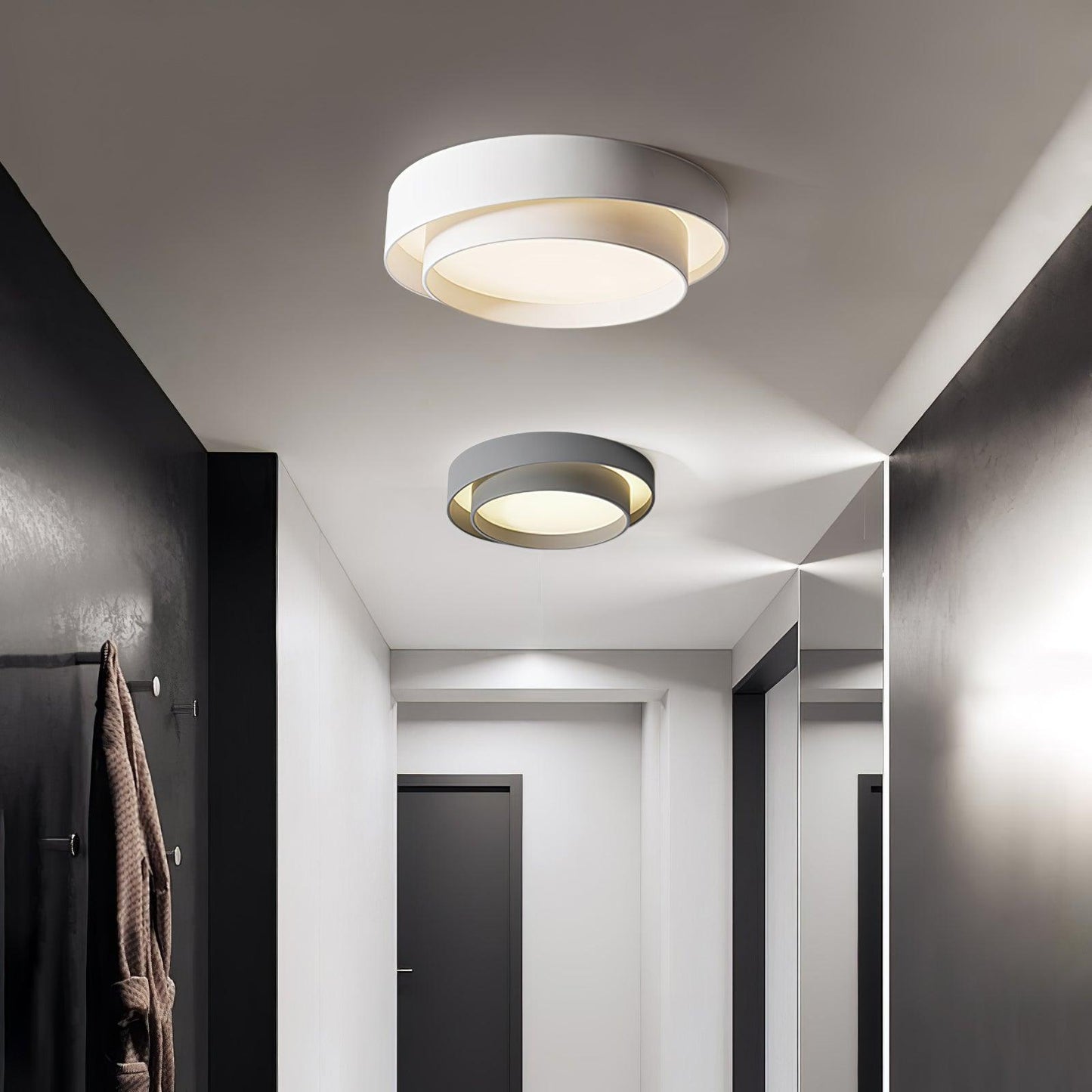 Lumină de plafon LED modernă ArmoníaLuz | Montaj elegant la nivel cu tavanul