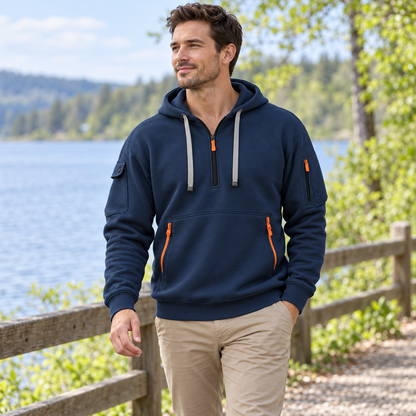 Men's Casual Spring Hoodie | Hooded Sweatshirt