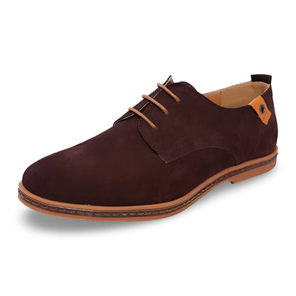 Men's Dress Shoes Lace Front Casual Derby Shoes