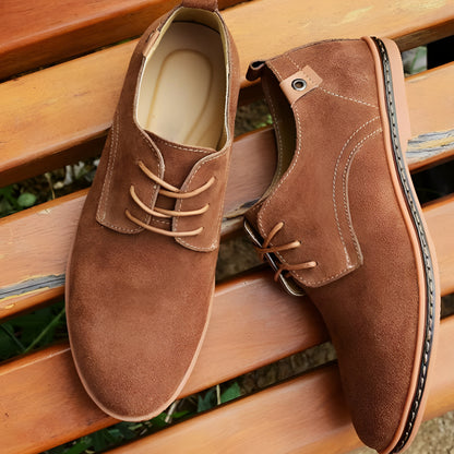 Men's Dress Shoes Lace Front Casual Derby Shoes