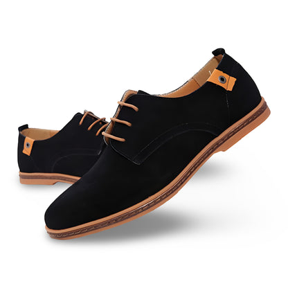 Men's Dress Shoes Lace Front Casual Derby Shoes
