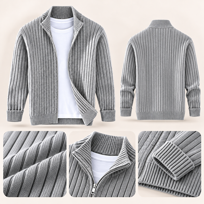 Men's Modern Knitted Cardigan Spring | Casual Layering