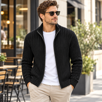 Men's Modern Knitted Cardigan Spring | Casual Layering