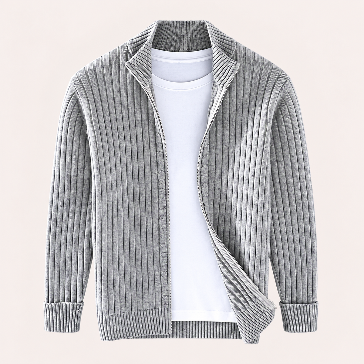 Men's Modern Knitted Cardigan Spring | Casual Layering
