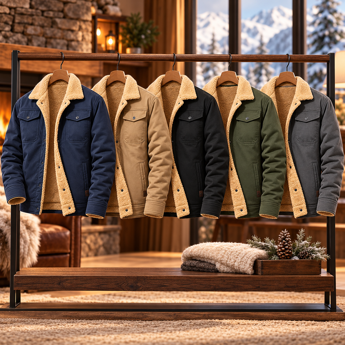 Men's Outdoor Winter Jacket Casual Coat | Warm Outerwear