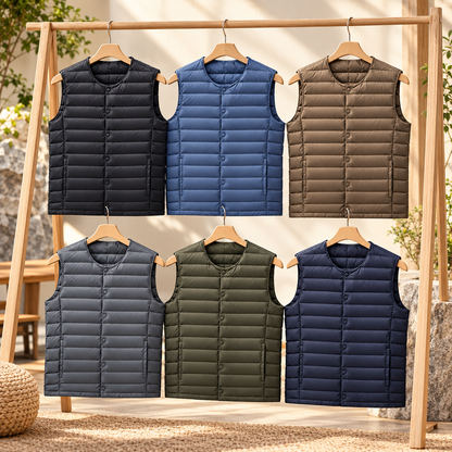 Men's Puffer Vest Ultralight Packable | Versatile Outerwear