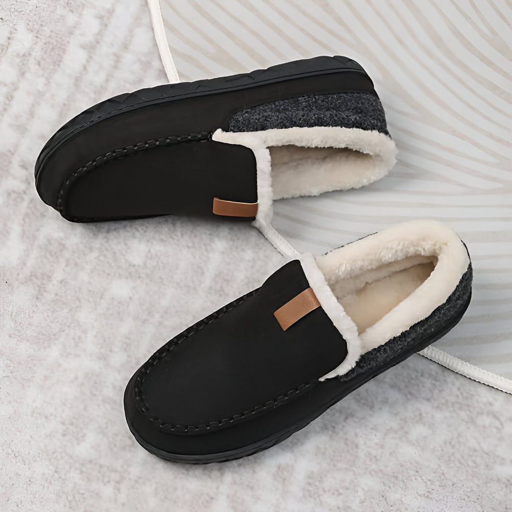 Men’s Slippers Indoor Loafer House Shoes