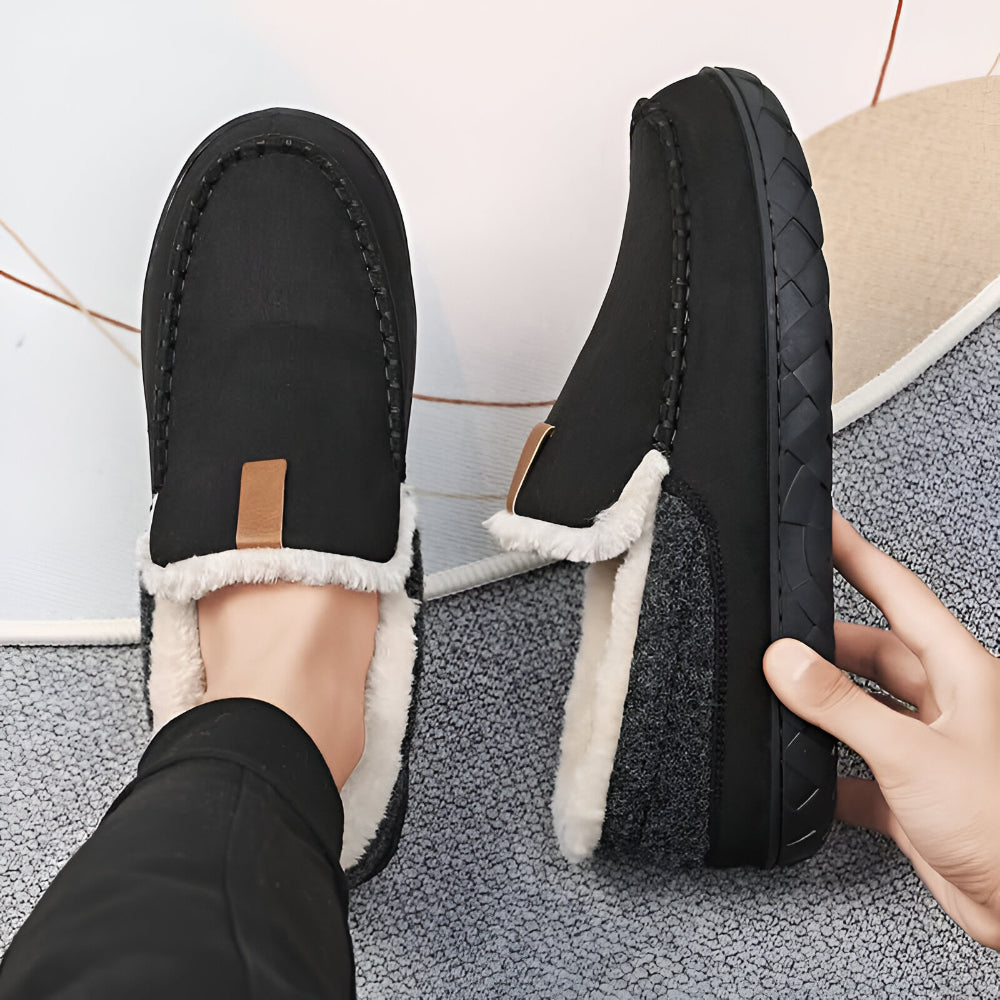Men’s Slippers Indoor Loafer House Shoes