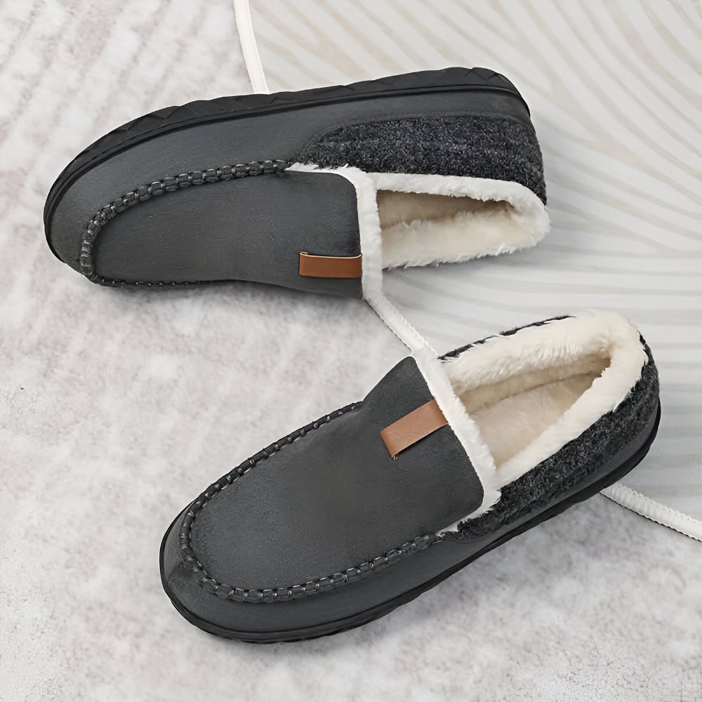 Men’s Slippers Indoor Loafer House Shoes