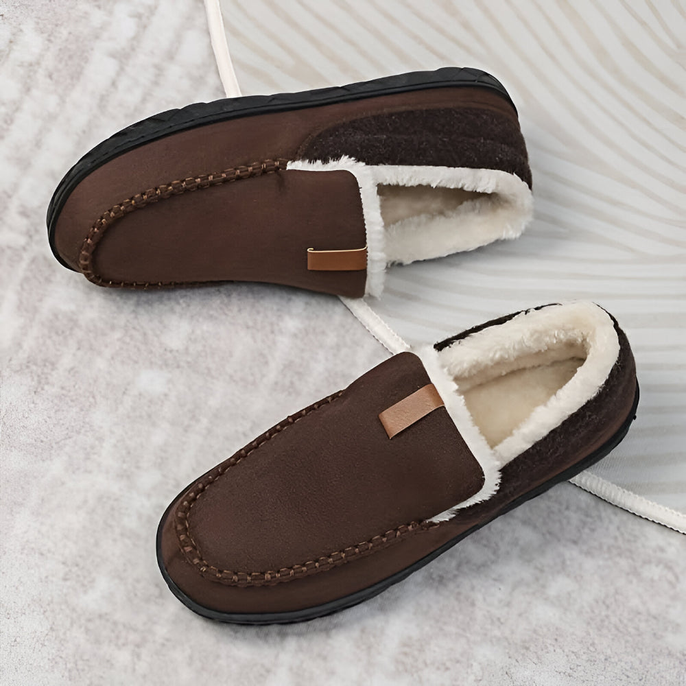 Men’s Slippers Indoor Loafer House Shoes