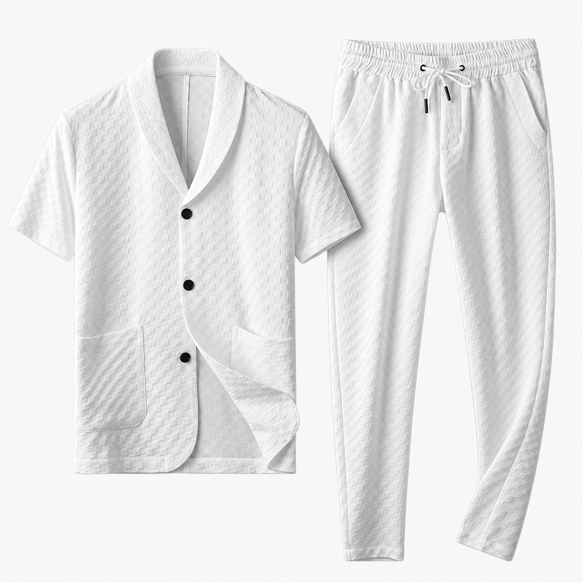 Herren-Sommer-Loungewear-Pyjama-Set | Nachtwäsche