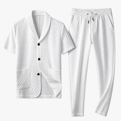 Herren-Sommer-Loungewear-Pyjama-Set | Nachtwäsche