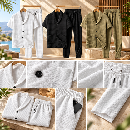 Herren-Sommer-Loungewear-Pyjama-Set | Nachtwäsche