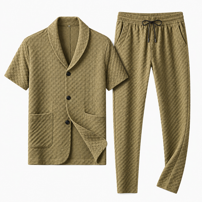 Herren-Sommer-Loungewear-Pyjama-Set | Nachtwäsche