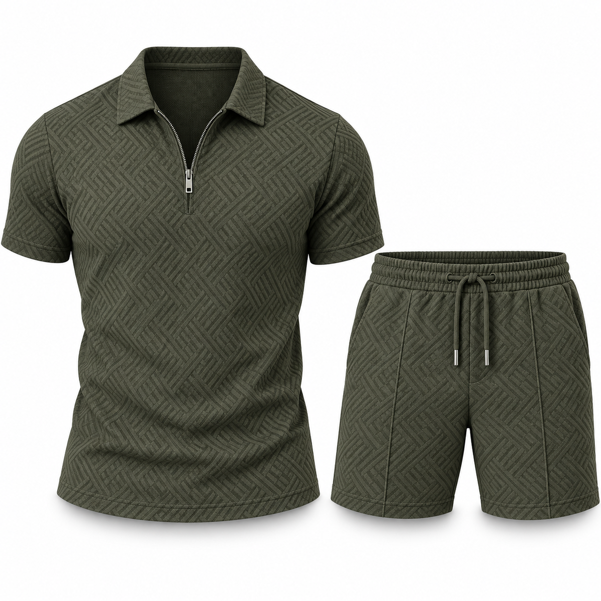 Men's Summer Polo Outfit Casual Wear | Summer Set