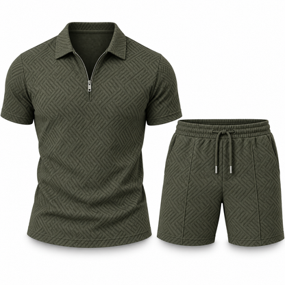 Men's Summer Polo Outfit Casual Wear | Summer Set