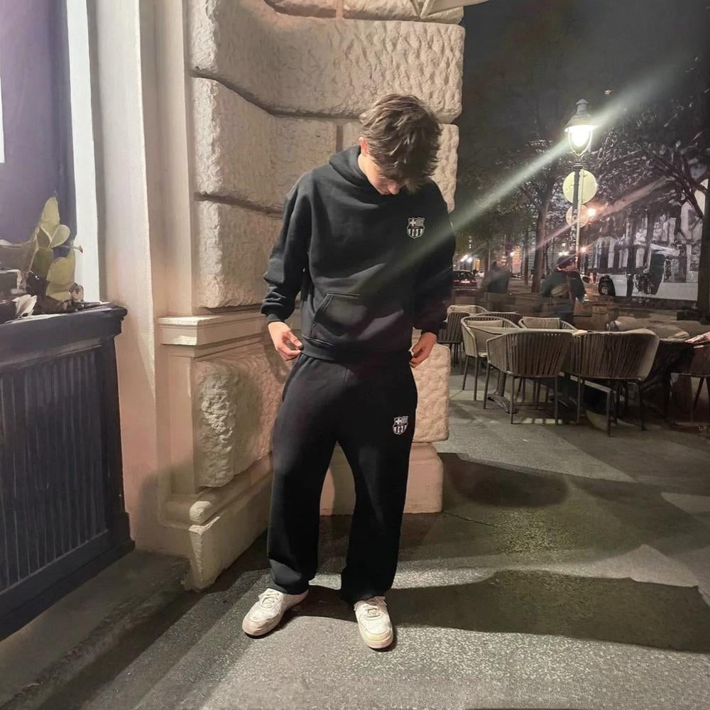 Men's Tracksuit Hooded Full Body Suit Sleepwear Design
