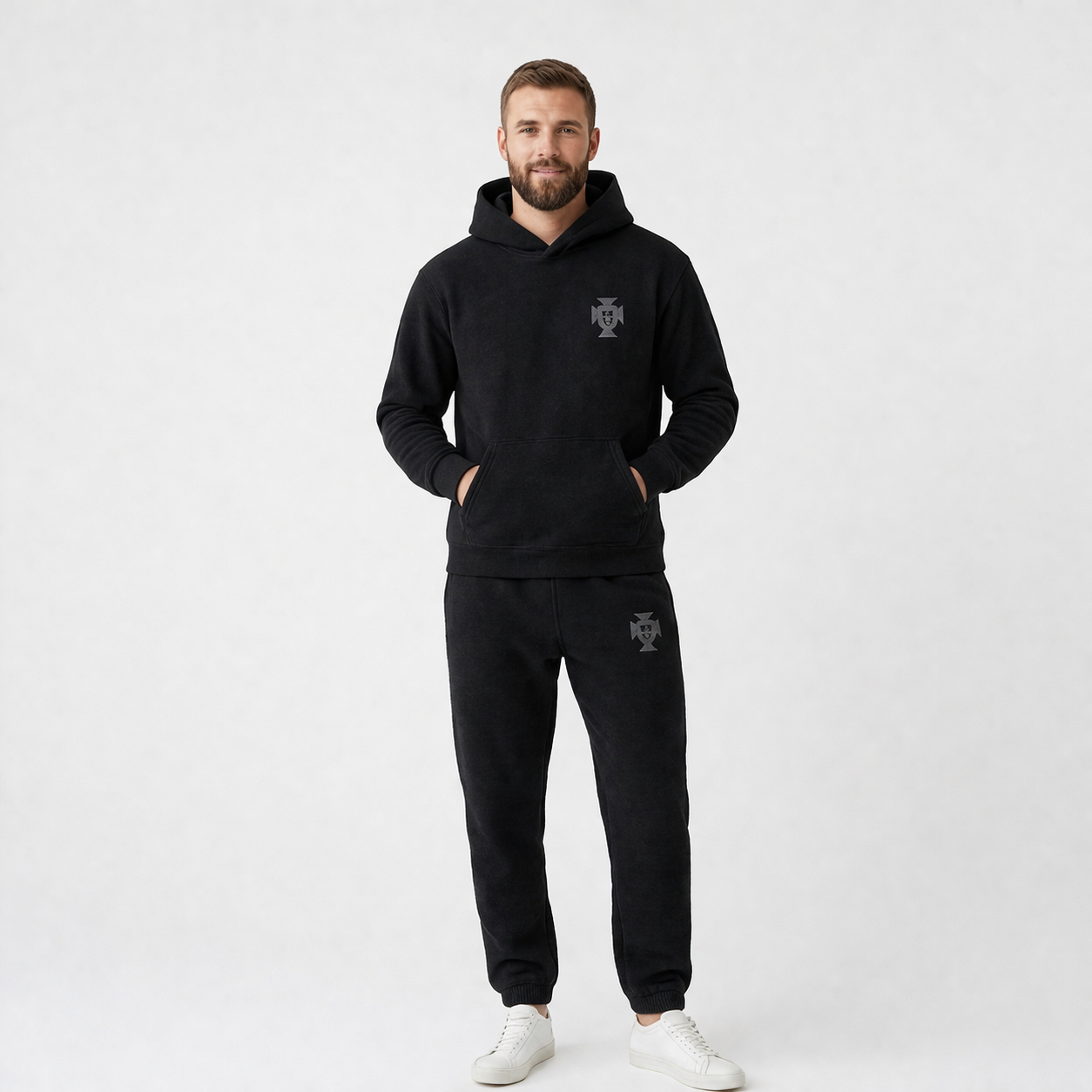 Men's Tracksuit Hooded Full Body Suit Sleepwear Design
