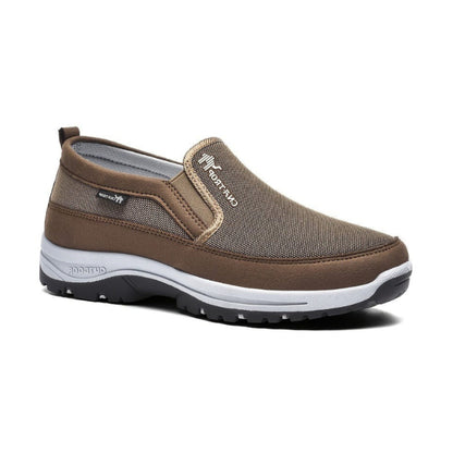 Men's Walking Shoes Slip On Casual Loafers