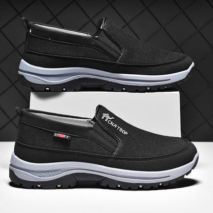 Men's Walking Shoes Slip On Casual Loafers