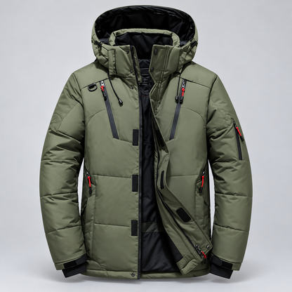Men's Warm Puffer Winter Insulated Jacket | Outerwear