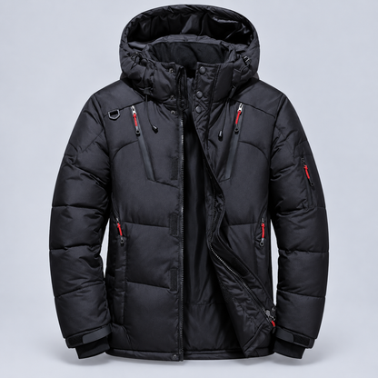 Men's Warm Puffer Winter Insulated Jacket | Outerwear