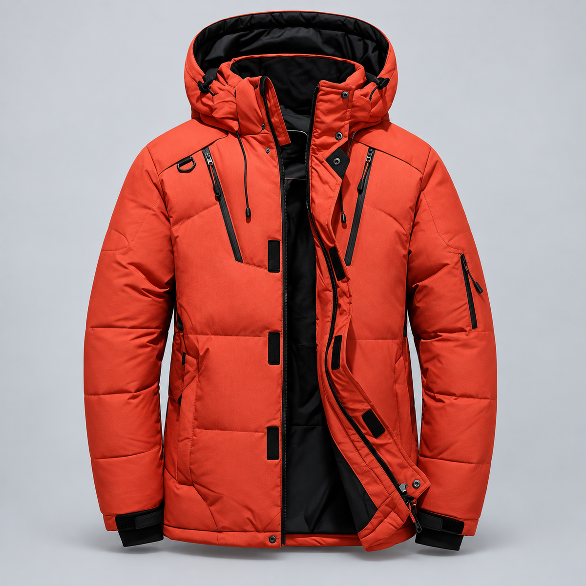 Men's Warm Puffer Winter Insulated Jacket | Outerwear