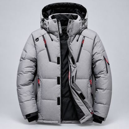 Men's Warm Puffer Winter Insulated Jacket | Outerwear