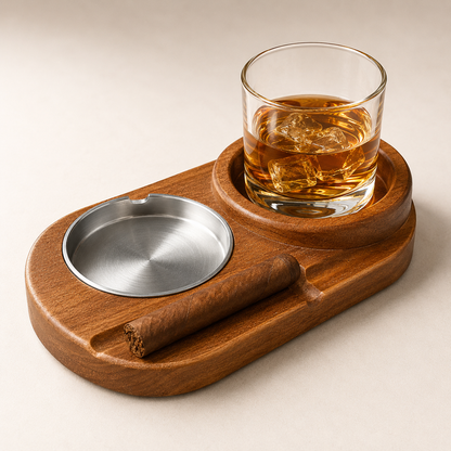 Cenicero con inserto metálico extraíble, diseño para cigarrillos en el hogar