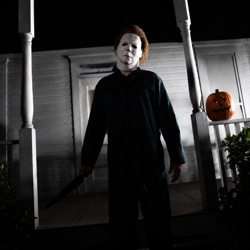 Michael Myers Halloween Gysermaske med fuldt ansigt Halloween